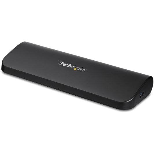 Star Tech Dual-Monitor USB 3.0 Docking Station with HDMI & DVI/VGA~Dual Monitor USB 3.0 Laptop Docking Station with HDMI/DVI/VGA, 3x USB-A Hub, GbE, Audio, Universal Type-A Dock for Windows/macOS/ChromeOS - TAA Compliant
