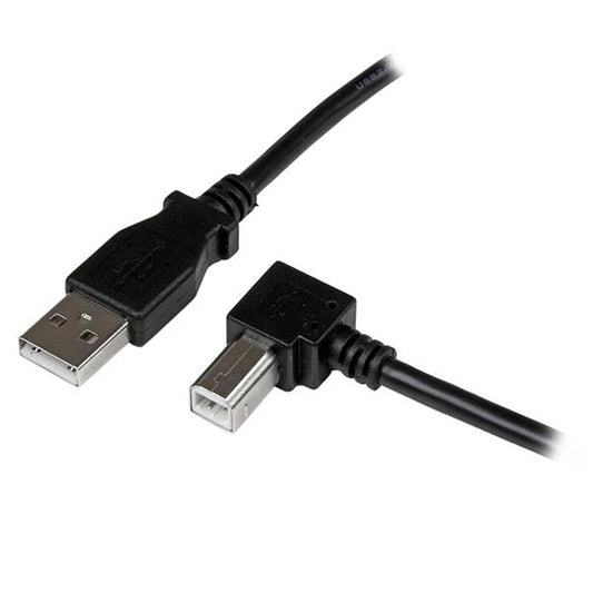 StarTech 1m USB 2.0 A to Right Angle B Cable - M/M