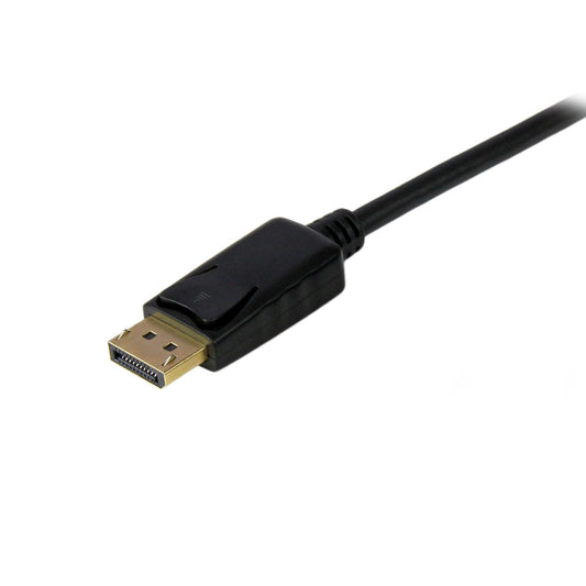 Star Tech 15ft (4.6m) DisplayPort to VGA Cable - Active DisplayPort to VGA Adapter Cable - 1080p Video - DP to VGA Monitor Cable - DP 1.2 to VGA Converter - Latching DP Connector