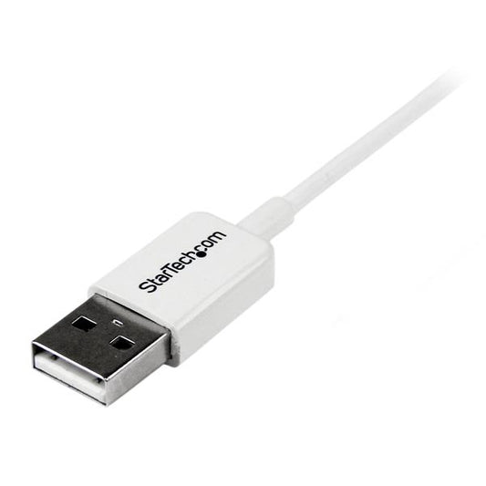 Star Tech 1m White Micro USB Cable - A to Micro B
