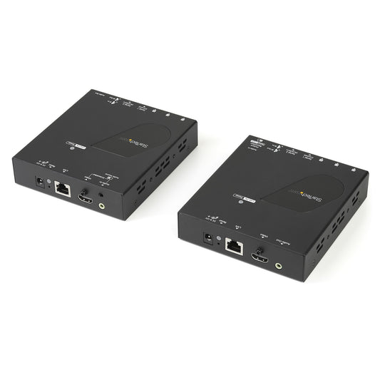Star Tech 4K HDMI over IP Extender Kit with Video Control App, Scalable AV over IP with support for AVoIP Video Wall