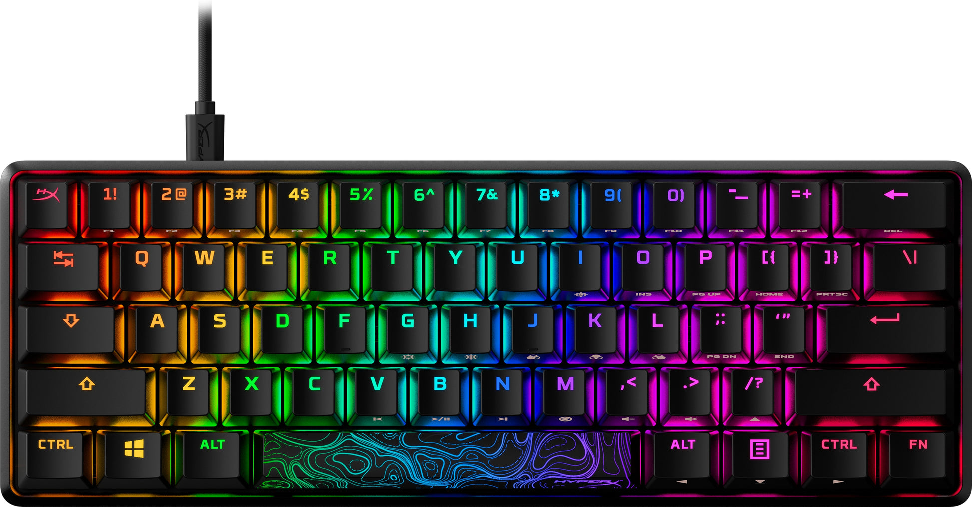 HyperX Alloy Origins 60 - Mechanical Gaming Keyboard - HX Red (US Layout)