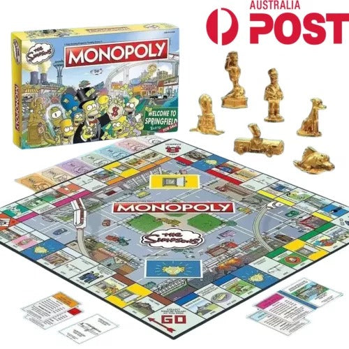 MONOPOLY: The Simpsons Edition – Collector’s Board Game