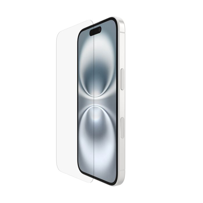 Belkin UltraGlass 2 Treated Screen Protector for iPhone 16 / iPhone 15 / iPhone 14 Pro (OVA131ZZ)