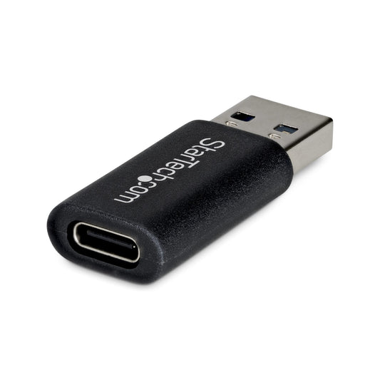 Star Tech USB-A to USB-C Adapter, USB-A Male to USB-C Female Converter, USB 10Gbps, 5V 900mA, USB to USB C Adapter for USB-A Chargers/Hubs