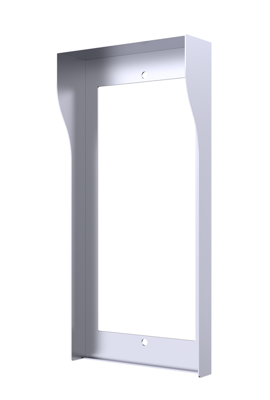 R20K & R20B(2.3.4.5 BUTTONS) IN WALL RAIN HOOD - SILVER