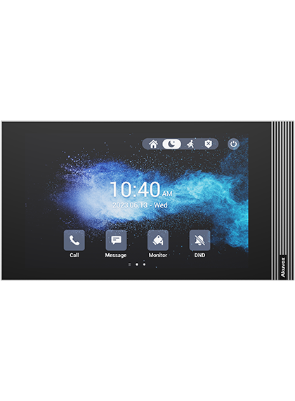 7" SIP INDOOR MONITOR WITH WI-FI IN GREY (LINUX VERSION)