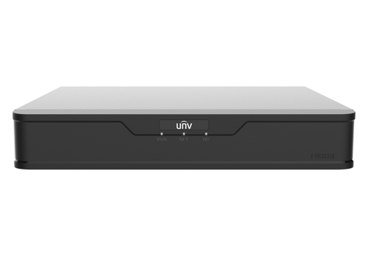 UNV NVR301-04B-P4-IQ 4CH 1 4 X POE 1U H265 & 4K 1 x SATA HDD