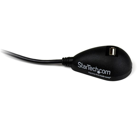 Star Tech 5ft Desktop USB Extension Cable - A Male to A Female
