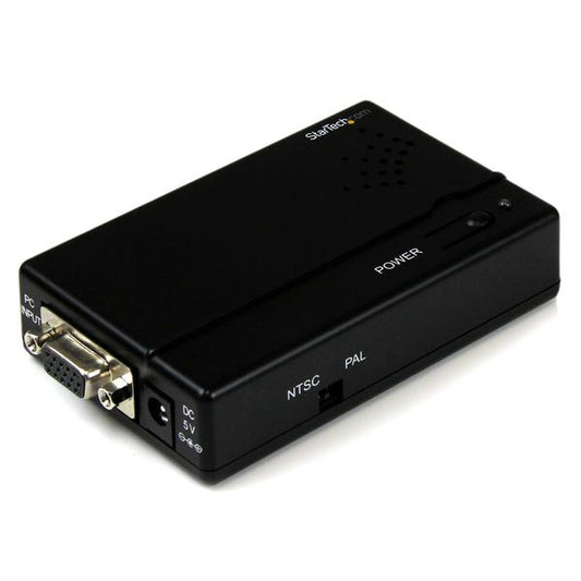 Star Tech High Resolution VGA to Composite (RCA) or S-Video Converter - PC to TV