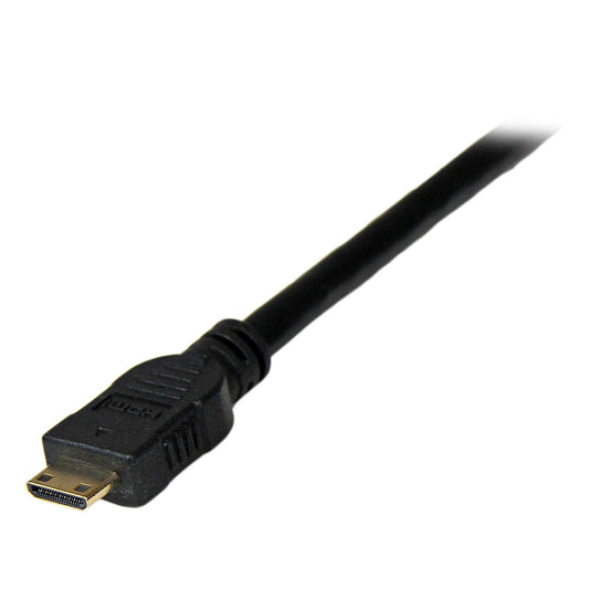 Star Tech 1m (3.3 ft) Mini HDMI to DVI Cable - DVI-D to HDMI Cable (1920x1200p) - 19 Pin HDMI Mini Male to DVI-D Male - Digital Monitor Cable Adapter M/M - Mini HDMI to DVI Adapter