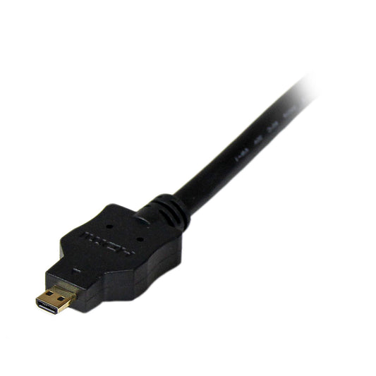 Star Tech 3ft (1m) Micro HDMI to DVI Cable - Micro HDMI to DVI Adapter Cable - Micro HDMI Type-D Device to DVI-D Single Link Monitor/Display/Projector Video Converter Cord - Durable