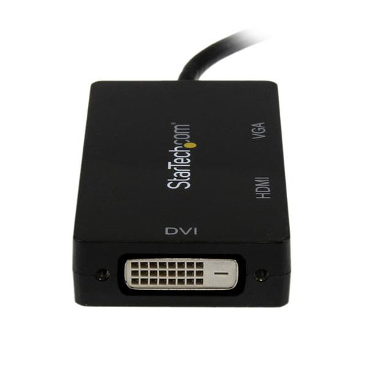 Star Tech Travel A/V Adapter: 3-in-1 Mini DisplayPort to VGA DVI or HDMI Converter