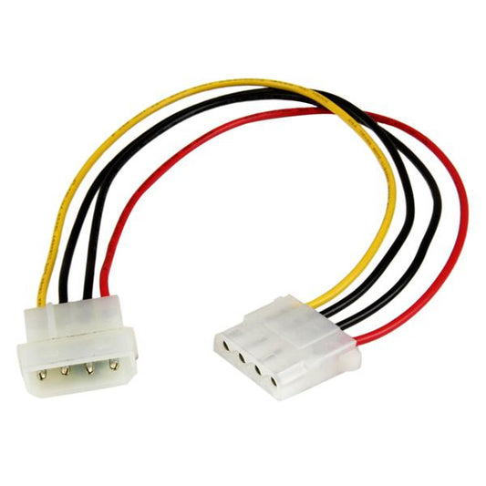 Star Tech 12in LP4 Power Extension Cable - M/F