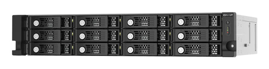 QNAP TL-R1220Sep-RP 12-bay 2U rackmount SAS 12Gbps JBOD expansion enclosure with SAS expander, 2.5:/3.5" SAS 12Gbps & SAS/SATA 6Gbps drives, 5 yr wty (NO RAIL)