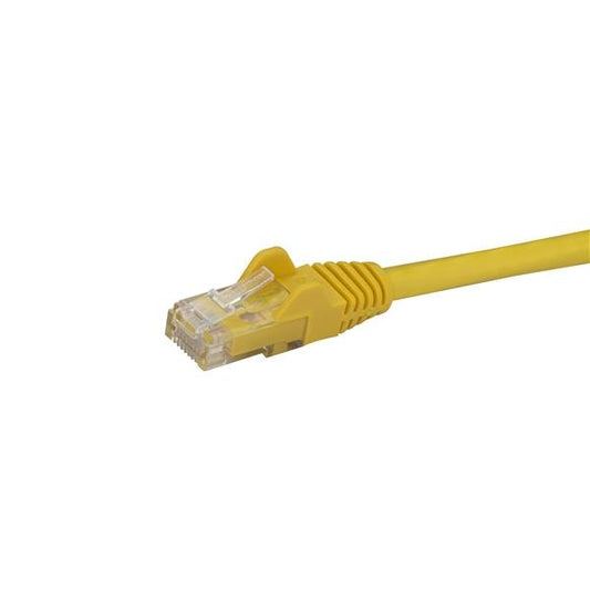 Star Tech 7m CAT6 Ethernet Cable - Yellow CAT 6 Gigabit Ethernet Wire -250MHz 100W PoE RJ45 UTP Network/Patch Cord Snagless w/Strain Relief Individually Tested