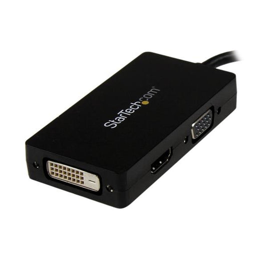 Star Tech Travel A/V adapter: 3-in-1 DisplayPort to VGA DVI or HDMI converter