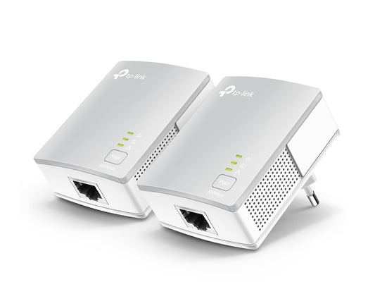 TP-Link  AV600 POWERLINE ADAPTER STARTER KIT, UP TO 600MBPS, 3YR WTY- (TL-PA4010 KIT)