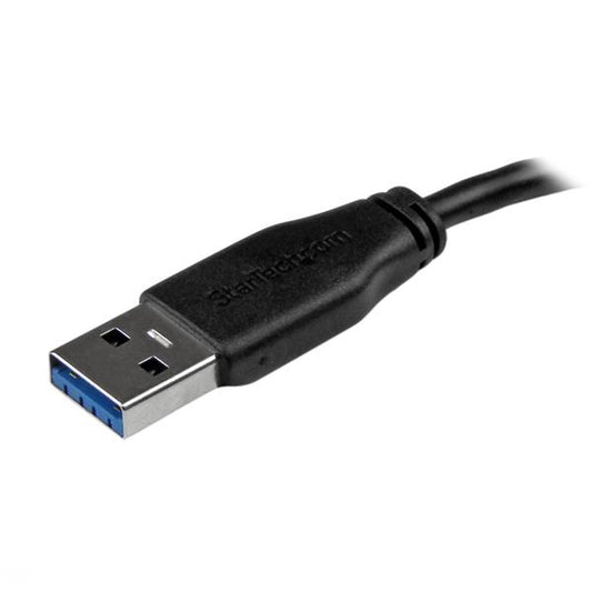 Star Tech Slim Micro USB 3.0 Cable - M/M - 15cm (6in)