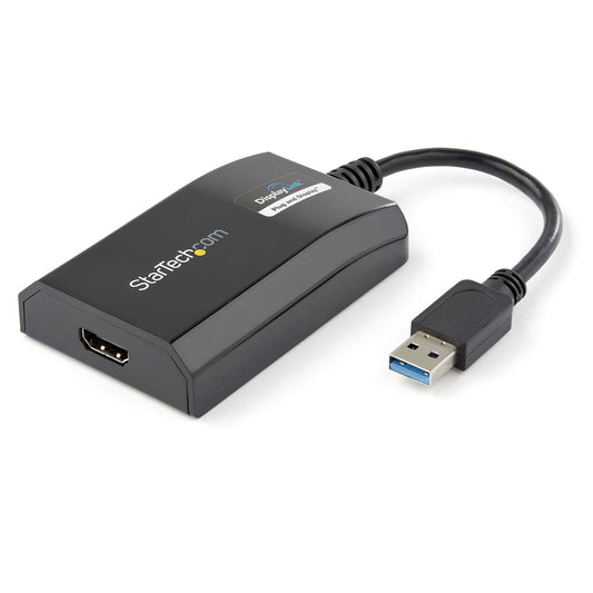 StarTech USB 3.0 to HDMI Adapter - DisplayLink Certified - 1080p (1920x1200) - USB Type-A to HDMI Display Adapter Converter for Monitor - External Video & Graphics Card - Windows/Mac