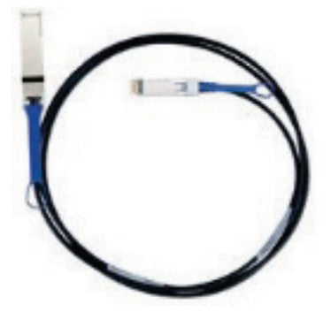 Lenovo 3m Mellanox QSFP Hybrid QSFP to SFP+ InfiniBand/fibre optic cable SFP+ Black, Blue