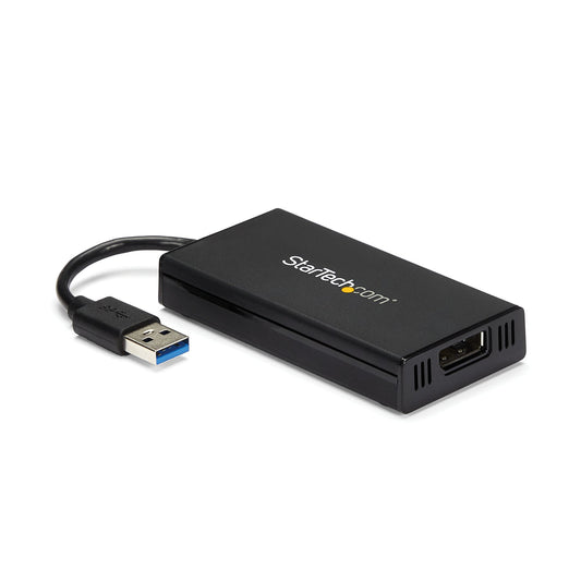 Star Tech USB 3.0 to DisplayPort Adapter - DisplayLink Certified - 4K 30Hz