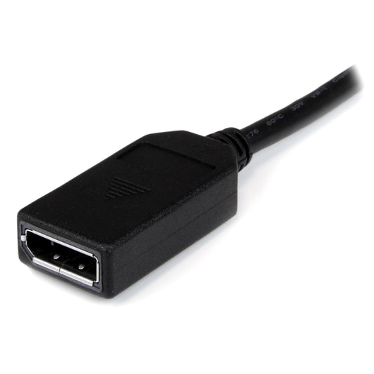 Star Tech 8" (20 cm) DMS-59 to Dual DisplayPort Adapter Cable - 4K x 2K Video - LFH DMS 59 pin (M) to 2x DisplayPort 1.2 (F) Splitter Y Cable - LFH Graphics Card to Dual DP Monitors