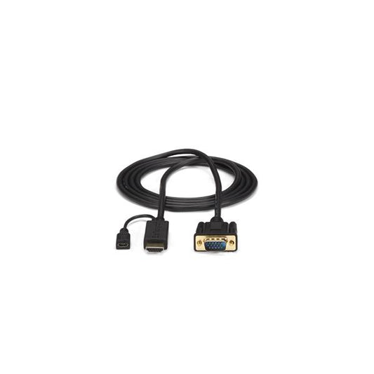 Star Tech 6 ft HDMI to VGA Active Converter Cable - HDMI to VGA Adapter - 1920x1200 or 1080p