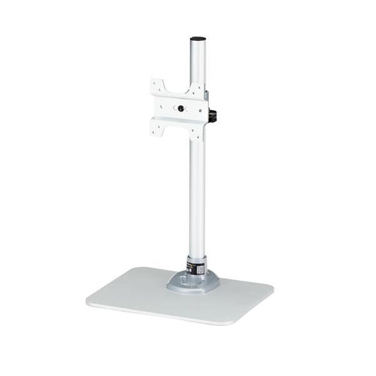 Star Tech Single Monitor Stand - Adjustable - Steel - Silver