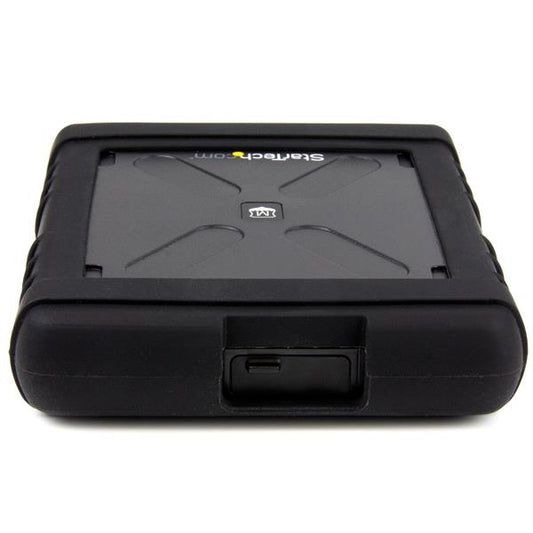 Star Tech Rugged Hard Drive Enclosure - USB 3.0 to 2.5in SATA 6Gbps HDD or SSD - UASP