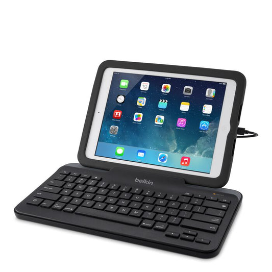 Belkin Wired Tablet Keyboard w/ Stand for iPad (Lightning Connector) (B2B130)