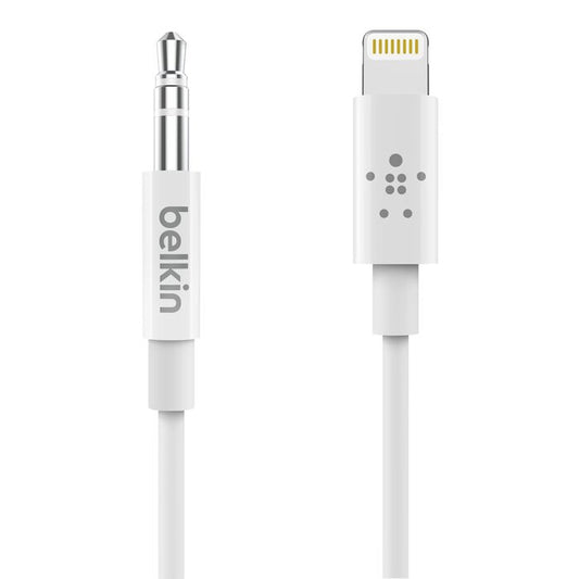 Belkin 3.5 mm Audio Cable With Lightning Connector (AV10172BT03-WHT)