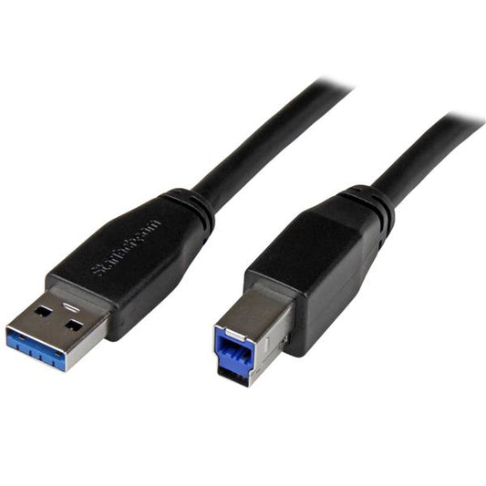 Star Tech Active USB 3.0 USB-A to USB-B Cable - M/M - 10m (30ft)