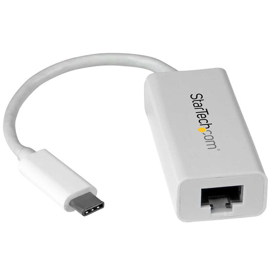 StarTech USB-C to Gigabit Network Adapter - White
