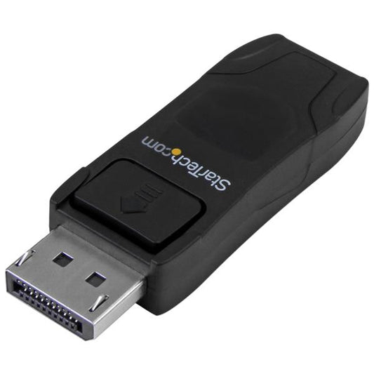 Star Tech DisplayPort to HDMI Adapter - 4K 30Hz Compact DP 1.2 to HDMI 1.4 Video Converter - DP++ to HDMI Monitor/TV - Passive DP to HDMI Cable Adapter - Latching DP Connector