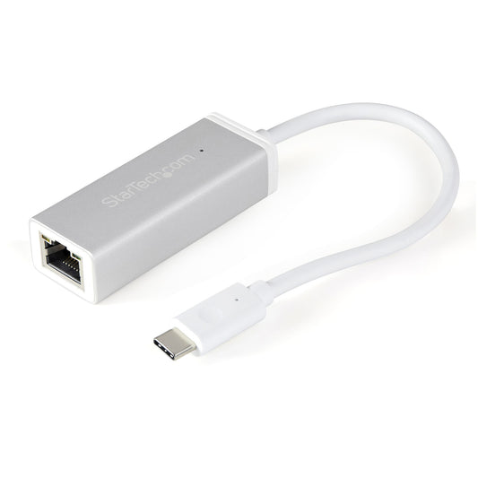 StarTech USB-C to Gigabit Network Adapter - Silver