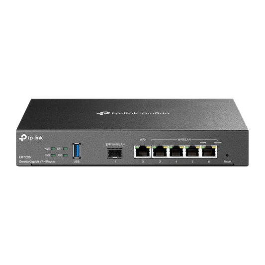 TP-Link  SafeStream Gigabit Multi-WAN VPN Router - (ER7206)