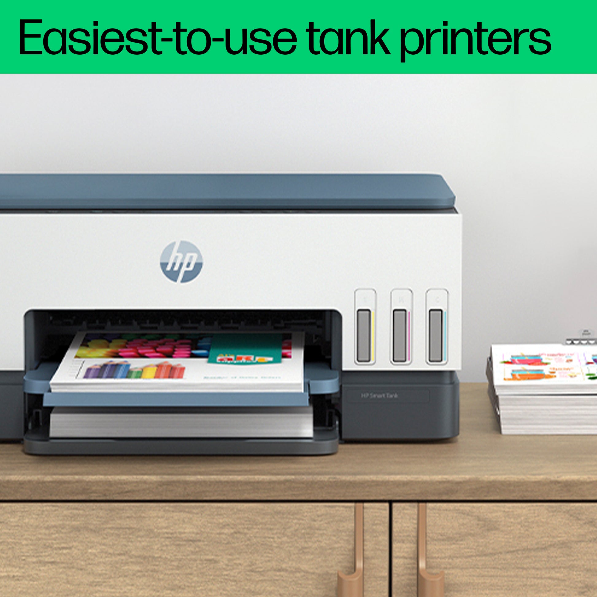 HP Smart Tank 6005 Wireless All-in-One Color Printer, Copier, Scanner