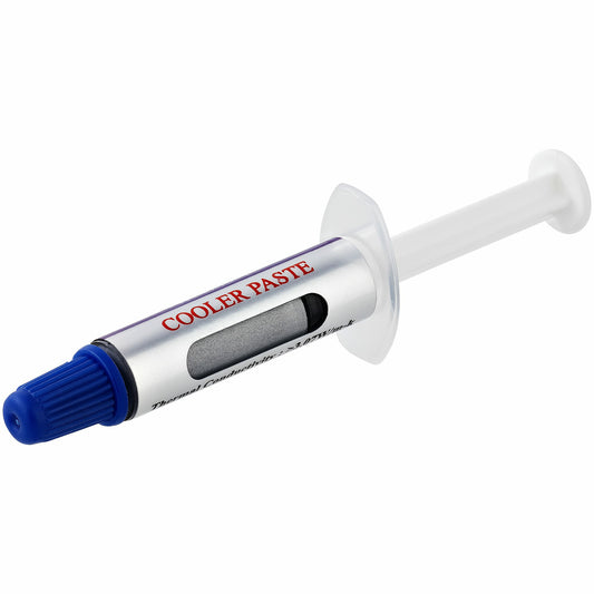 StarTech Thermal Paste, Metal Oxide Compound, Re-sealable Syringe (1.5g), CPU Heat Sink Thermal Grease Paste