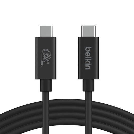 Belkin CONNECT USB4 240W 20GBPS 2M CABLE (INZ004BT2MBK)