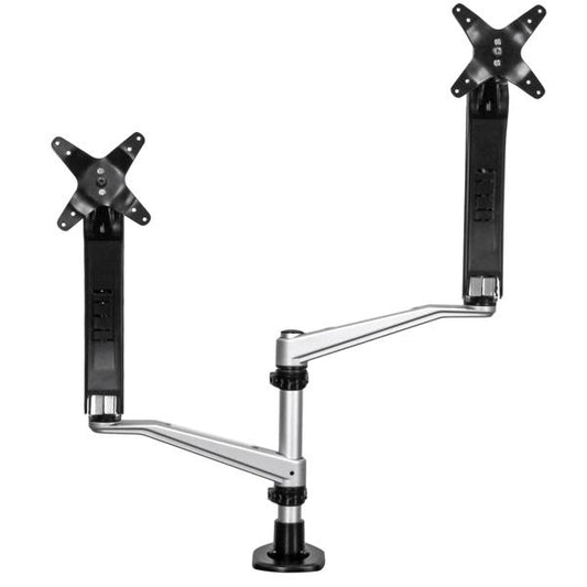 Star Tech Desk-Mount Dual Monitor Arm - Full Motion Articulating - Premium