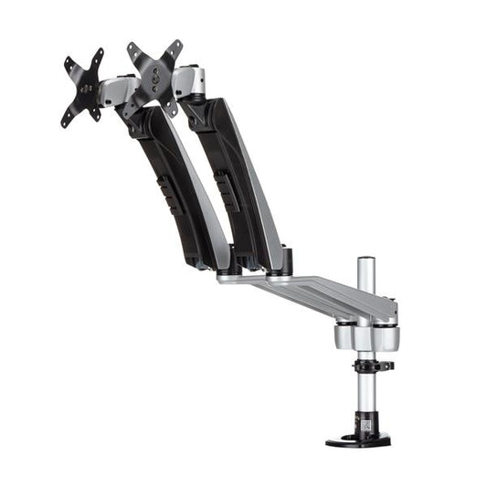 Star Tech Desk-Mount Dual Monitor Arm - Full Motion Articulating - Premium