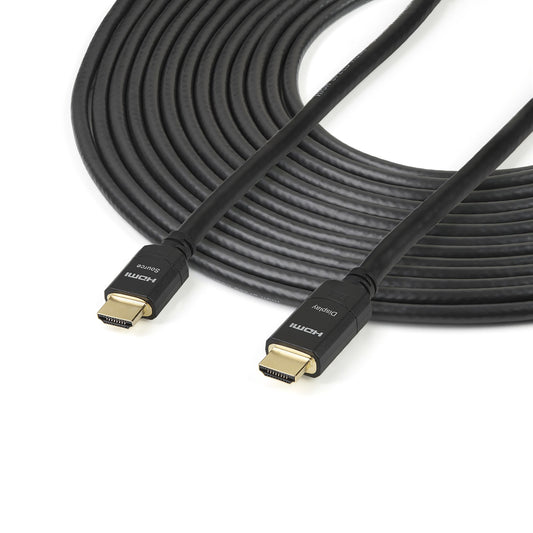 Star Tech 65ft (20m) Active High Speed HDMI Cable, 4K 30Hz / 1080p 120Hz, HDCP 1.4/ARC, Gold Plated Connectors, UHD HDMI 1.4 Cord for TV / Monitor / Display
