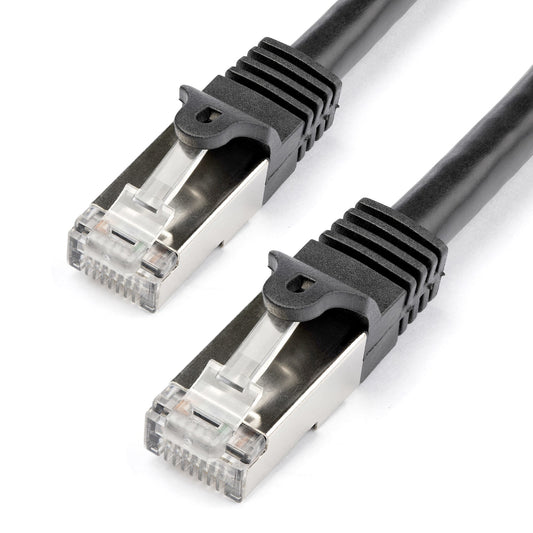 Star Tech Cat6 Patch Cable - Shielded (SFTP) - 1 m, Black
