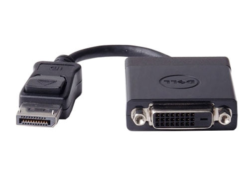 DELL 492-11713 video cable adapter 1 x DisplayPort 1 x DVI-D Black