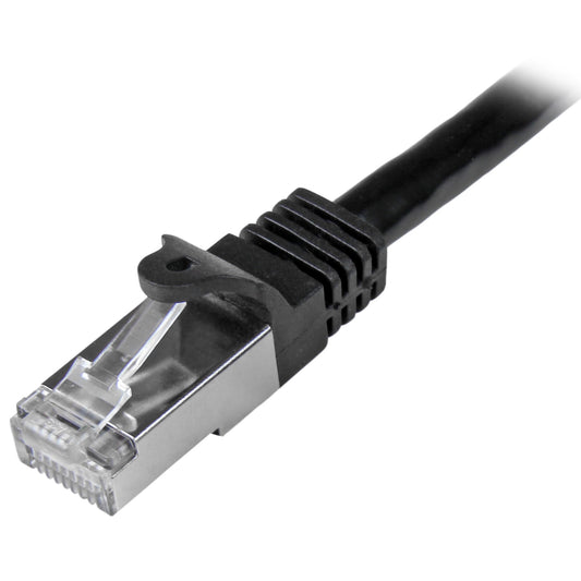 Star Tech Cat6 Patch Cable - Shielded (SFTP) - 5 m, Black