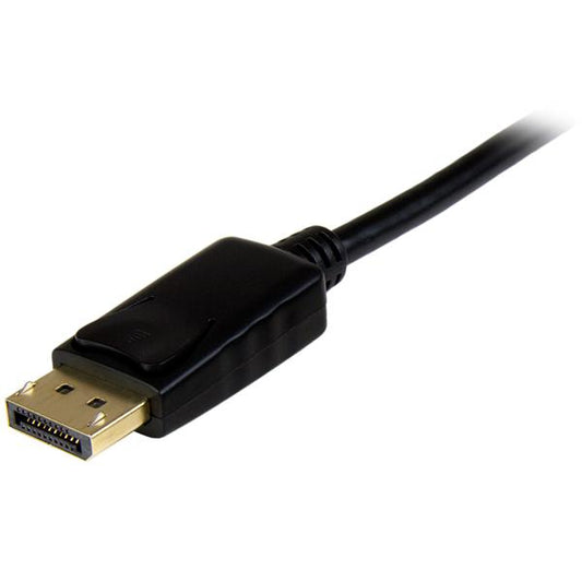 Star Tech 10ft (3m) DisplayPort to HDMI Cable - 4K 30Hz - DisplayPort to HDMI Adapter Cable - DP 1.2 to HDMI Monitor Cable Converter - Latching DP Connector - Passive DP to HDMI Cord
