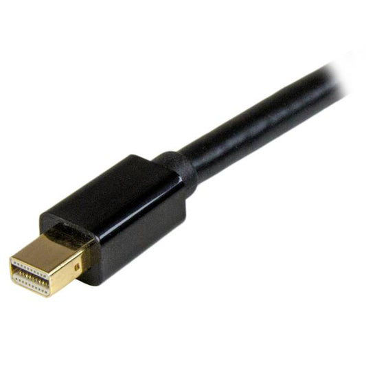 Star Tech 15ft (5m) Mini DisplayPort to HDMI Cable - 4K 30Hz Video - mDP to HDMI Adapter Cable - Mini DP or Thunderbolt 1/2 Mac/PC to HDMI Monitor/Display - mDP to HDMI Converter Cord