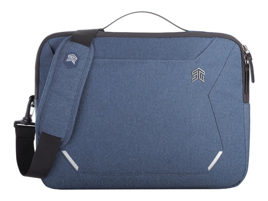 STM (MYTH BRIEF) LAPTOP SHOULDERBAG, FITS UP TO 15'', SLATE BLUE , 3YR WTY