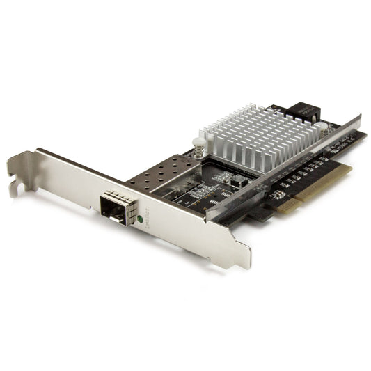 Star Tech 1-Port 10G Open SFP+ Network Card - PCIe - Intel Chip - MM/SM